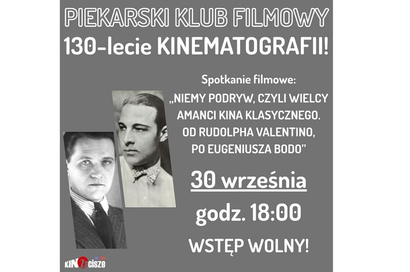 Piekarski Klub Filmowy zaprasza na filmową podróż do kina niemego!