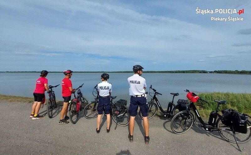 Policjanci regularnie kontrolują miejskie zbiorniki wodne